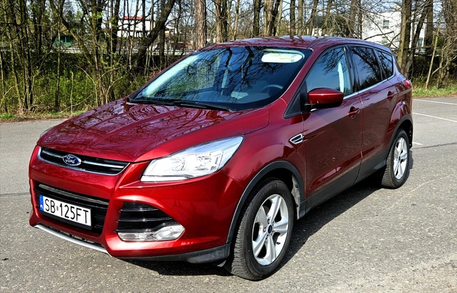 Ford Escape cena 39729 przebieg: 170440, rok produkcji 2014 z Skoczów małe 172